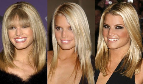 Jessica Simpson S Hairstyles
