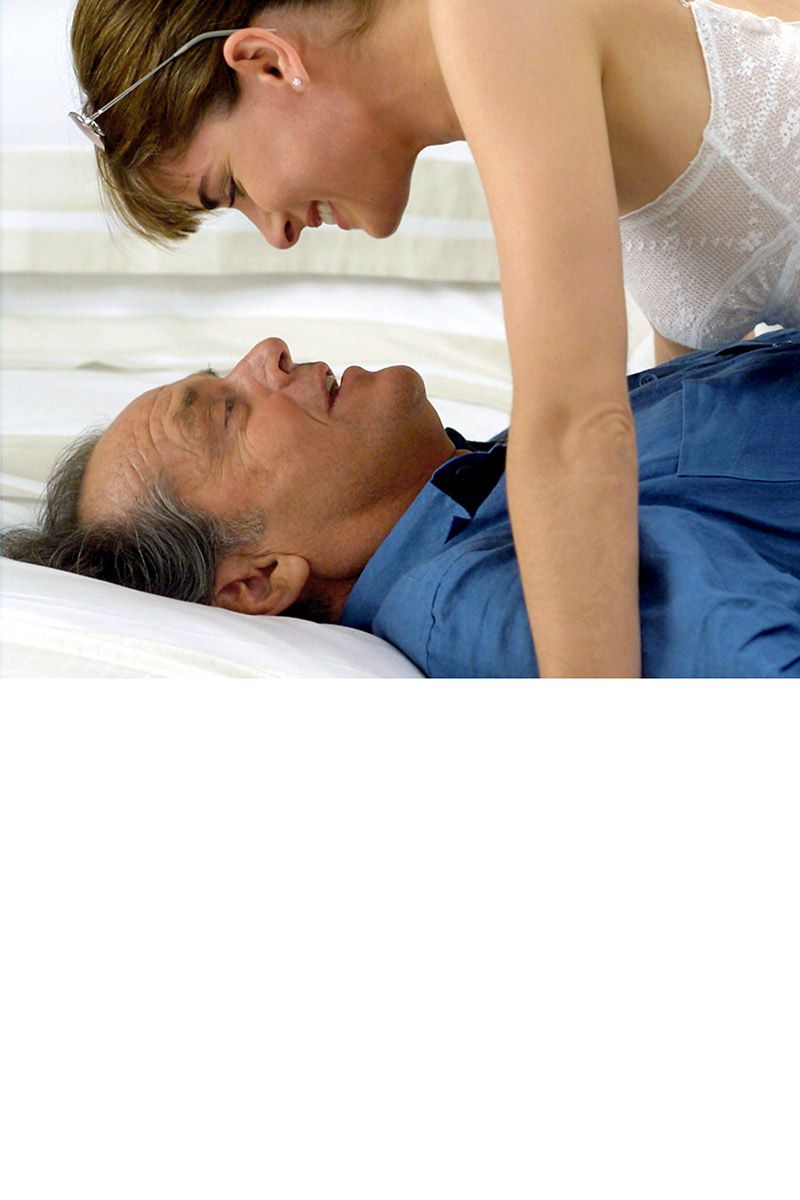 Old Man Massage Young Girl