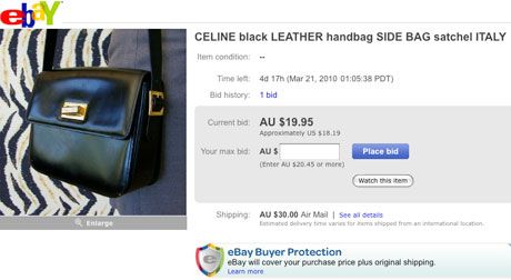 ebay side bags