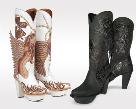 unicorn cowboy boots