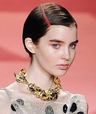 Accessorized Updo Hairstyles For Spring