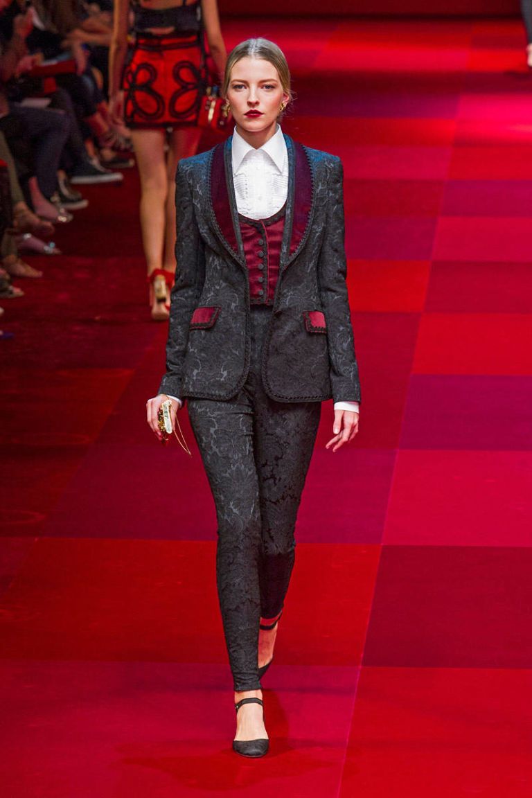 dolce gabbana ladies suit