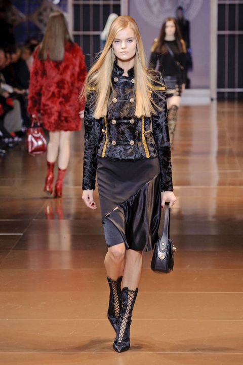Versace Fall 2014 Ready-to-Wear Runway - Versace Ready-to-Wear Collection