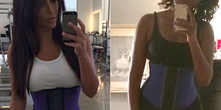 Kim kardashian corset online training