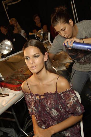 Luca Luca Spring 2008 Ready&#45;to&#45;wear Backstage &#45; 003