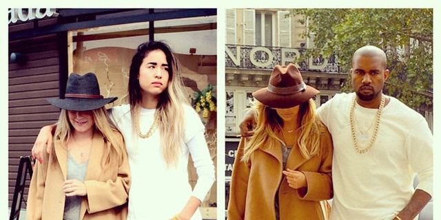 Meet the Two Besties Who Dress Up Exactly Like Kim Kardashian and Kanye West
