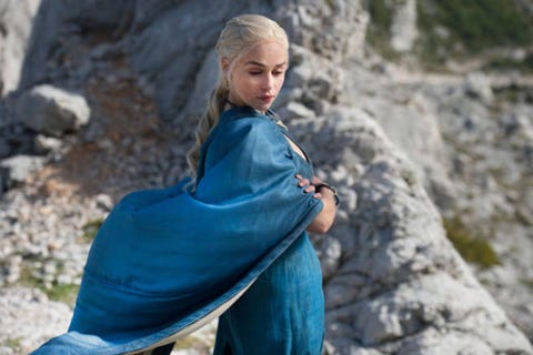 Emilia Clarke Platinum Blonde Wig - Game of Thrones Hair Wigs