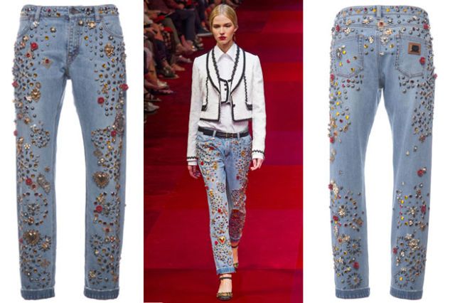 dolce and gabbana jeans womens