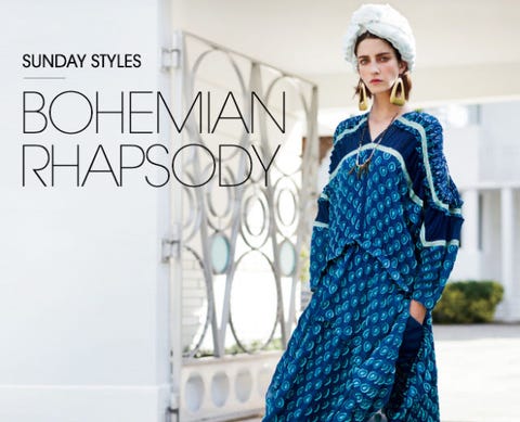 Sunday Styles Bohemian Rhapsody Horst Diekgerdes Photos Styled By Beth Fenton See more of rapsody clothes on facebook.