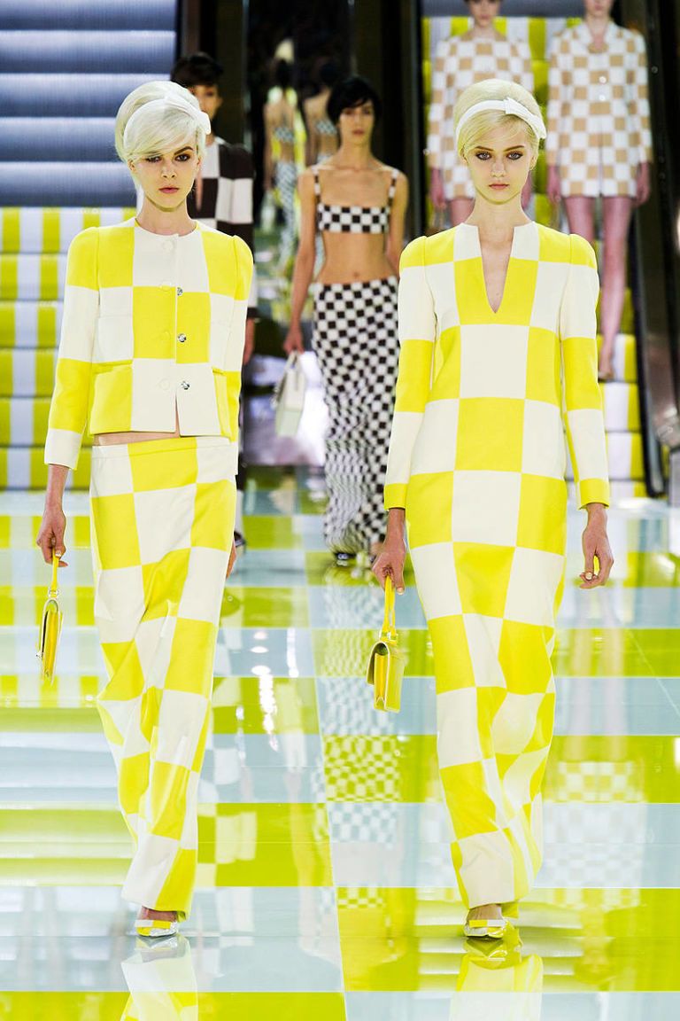 Checkerboard Runway Fashion Week Spring 2013 - Spring 2013 Fashion Trends