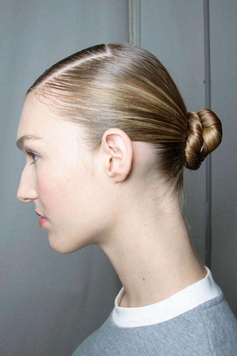 Images of low bun hairstyles