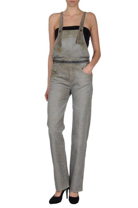gold overalls
