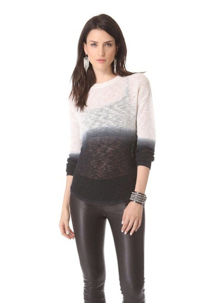 black & white women's clothing