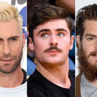 The Craziest Guys' Hair Transformations of 2014 - Celebrity Men Hair