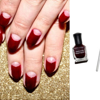 How To Create A Half Moon Manicure In 4 Easy Steps Image