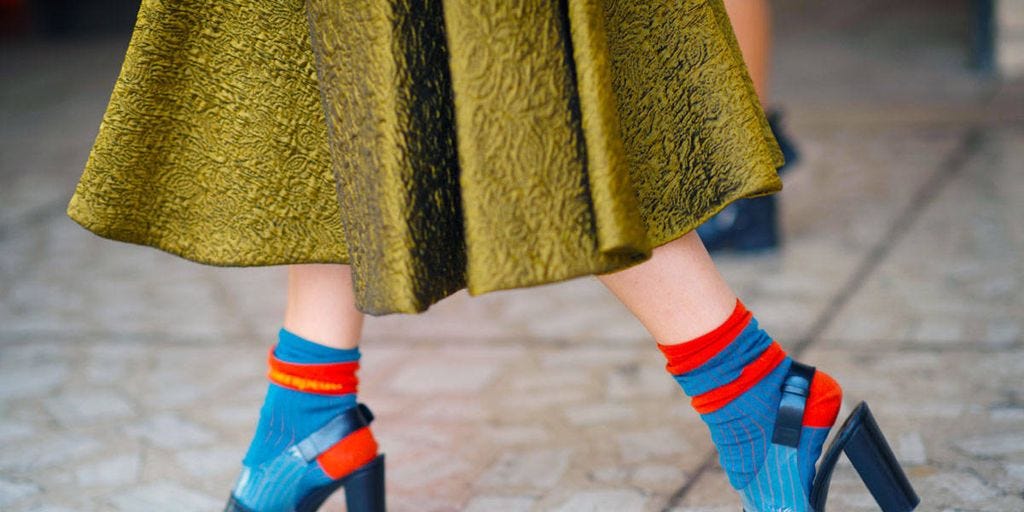 11 Heels with Stylish Socks - How To Pair Pumps and Socks