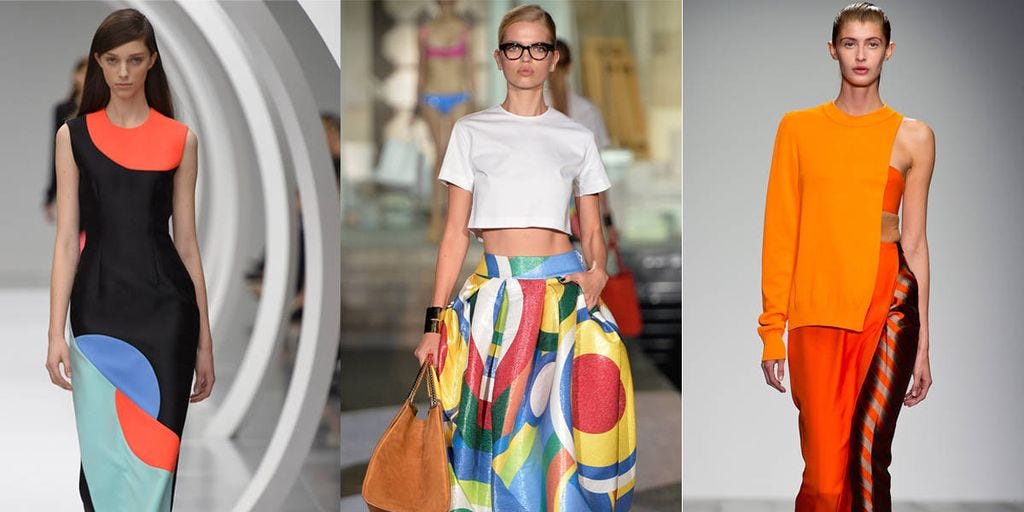 Fashion Trends Spring 2015 Photos - Colorblock Fashion Week Trends