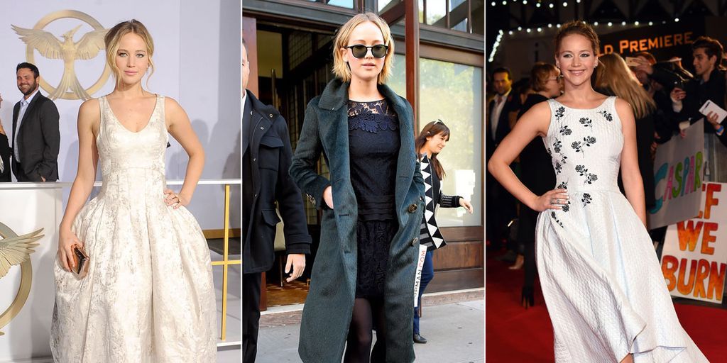 Jennifer Lawrence Mockingjay Press Tour Fashion All The Looks From Jennifer Lawrence S The Hunger Games Mockingjay Part 1 Press Tour