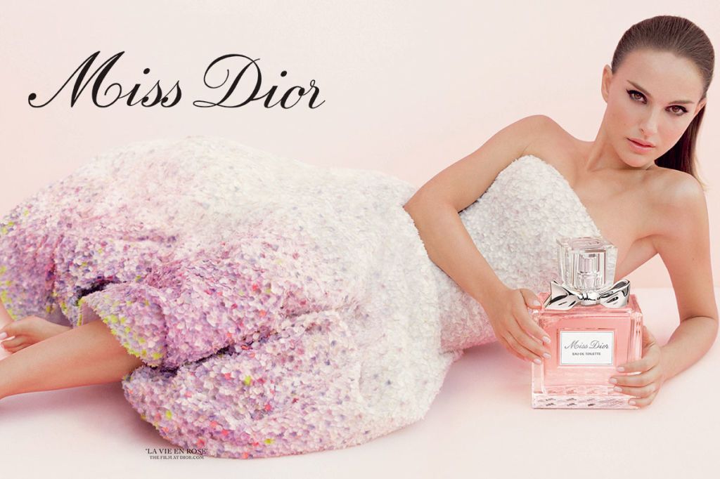 dior perfume campaign