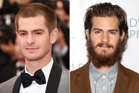 The Craziest Guys' Hair Transformations of 2014 - Celebrity Men Hair