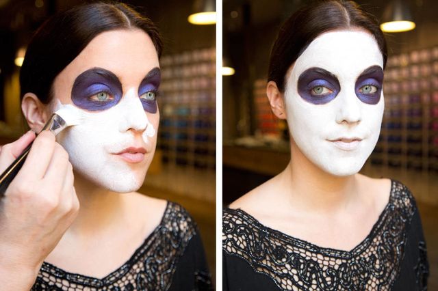 Sugar Skull Makeup How To - How to Paint a Sugar Skull Face