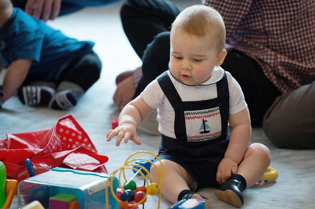 prince george baby shoes