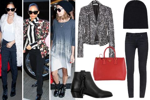 Steal Airport Style from Your Favorite Celebs - Celebrity Airport Style
