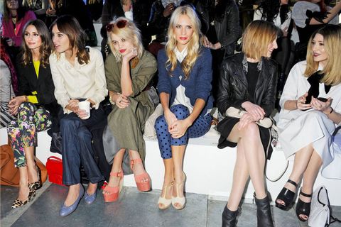 The Best Celebrity Front Row Photos - Fashion Week Photos from the ...