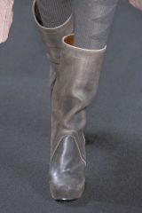 Product, Boot, Grey, Metal, Leather, Space, Material property, Knee-high boot, Silver, Synthetic rubber, 