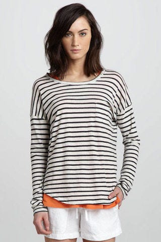 drop sleeve tee