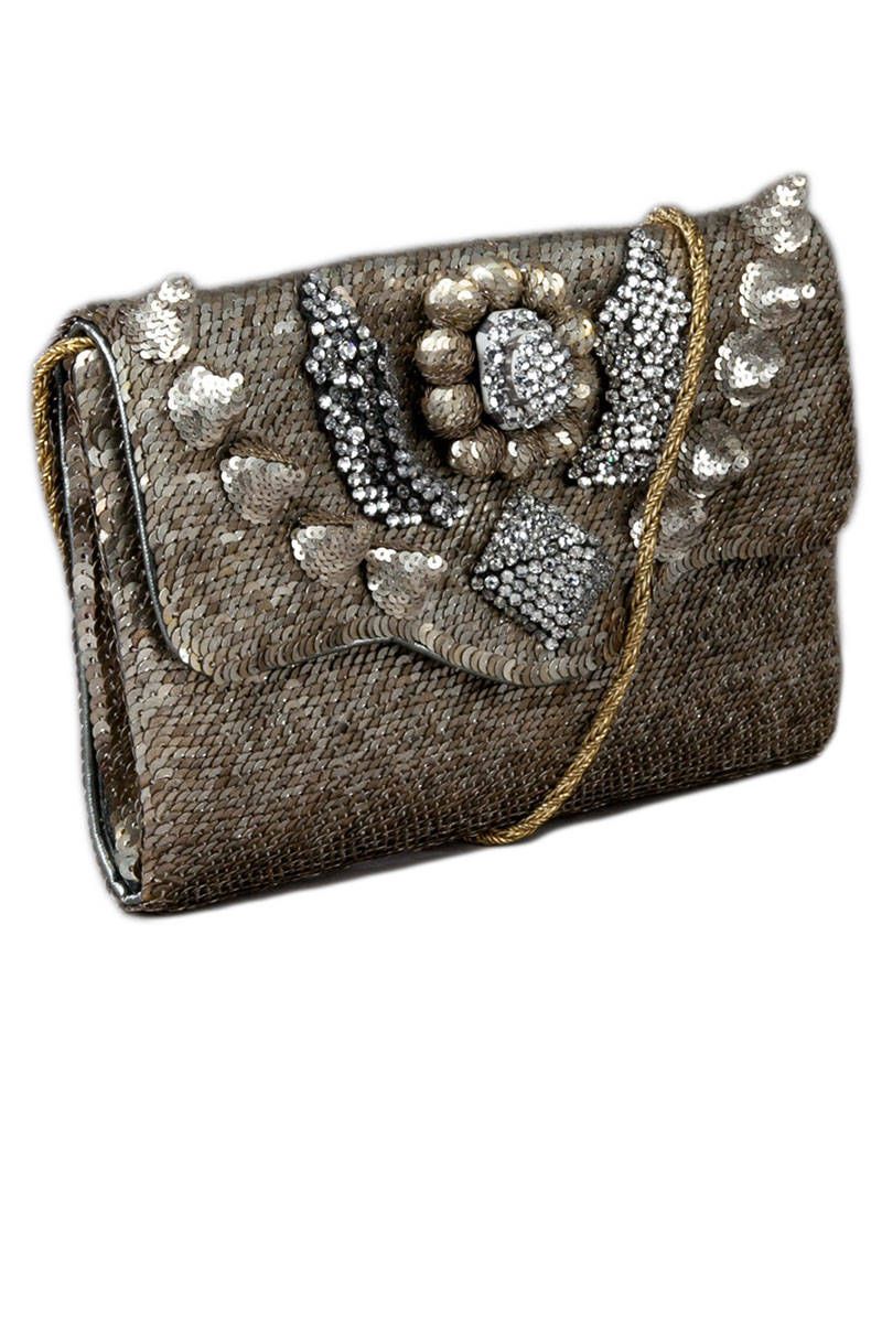 Holiday Evening Bags Gold Statement Clutches For The Holidays