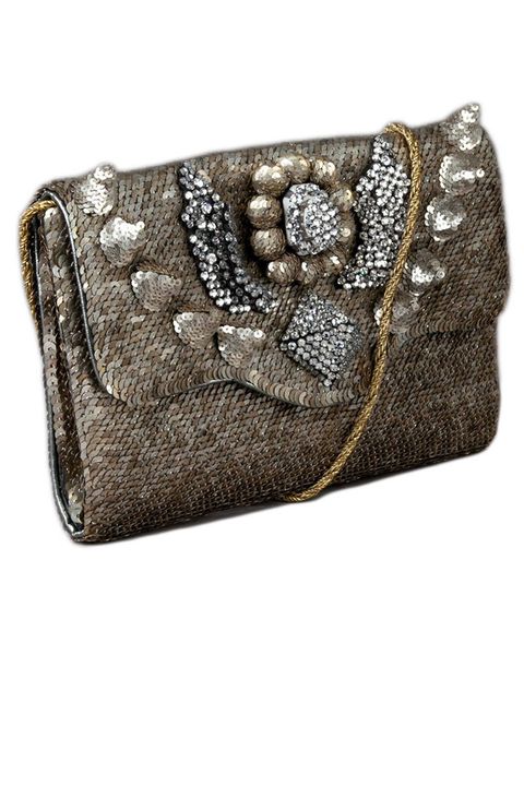 Holiday Evening Bags - Gold Statement Clutches for the Holidays