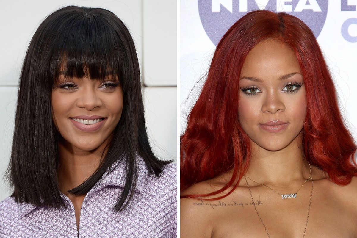 celebs who dyed hair