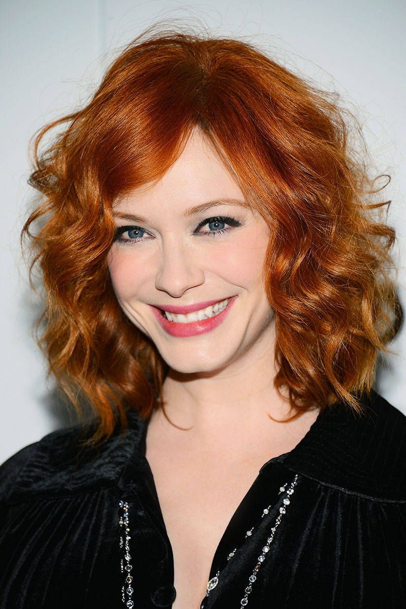 red haired actress
