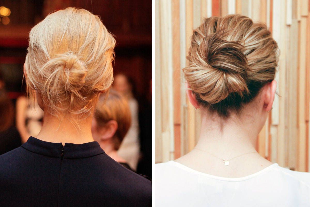 How To Make A Hair Bun Best Bun Hairstyles By Off Duty Models