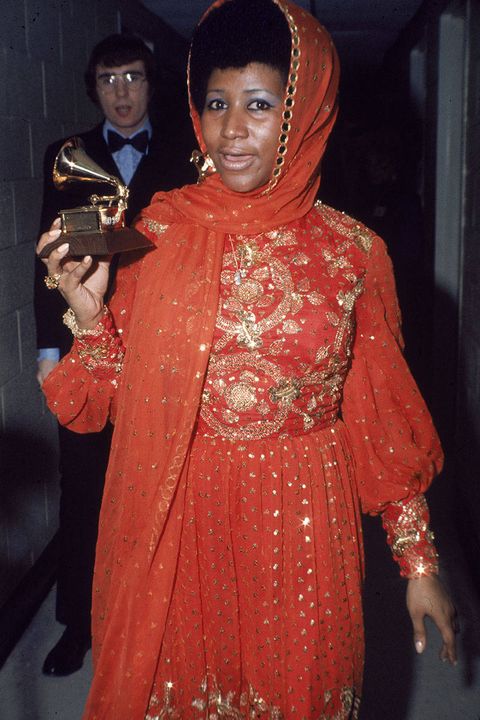 All hail the queen, who proves that the Grammys weren't always about exposing as much flesh as possible.