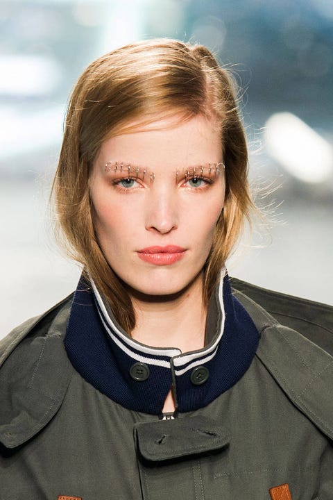 The Top Hair and Makeup Trends from New York Fashion Week - Spring 2015 ...