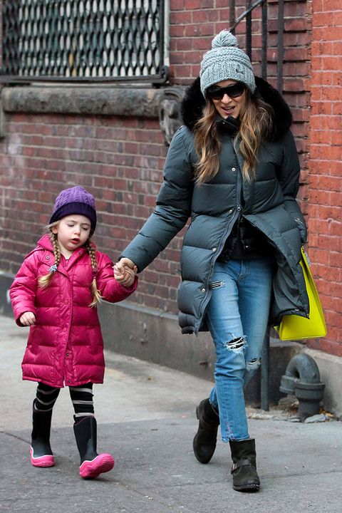 Celebrities Winter Street Style - Photos of Celeb Street Style