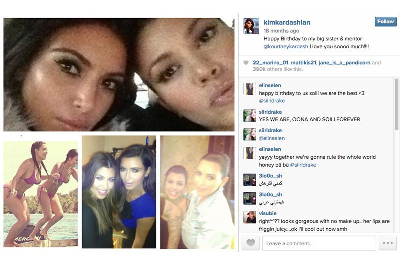 800px x 533px - Kim Kardashian Birthday Instagrams