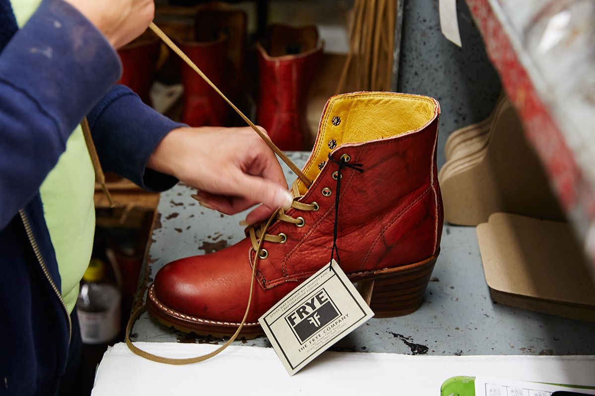 Iconic Frye Cowboy Boots Get Made 