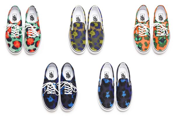 Vans Kenzo Collaboration – Print Vans Sneakers