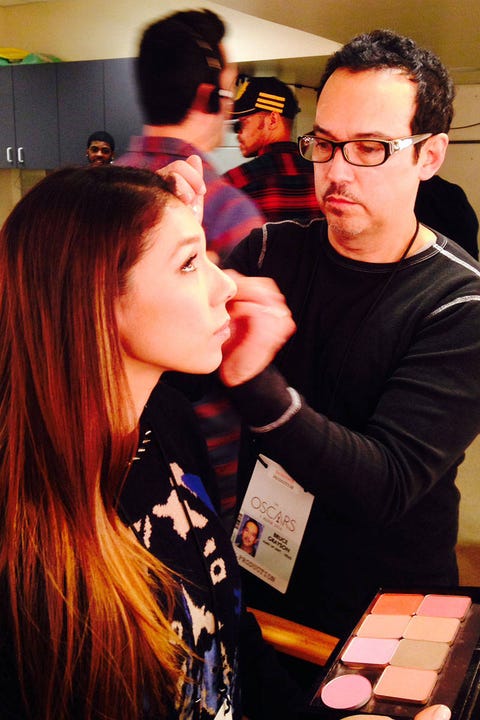 Backstage At The Oscars With Makeup Artist Bruce Grayson