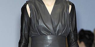 Clothing, Sleeve, Shoulder, Textile, Joint, Style, Fashion model, Leather, Dress, Fashion, 