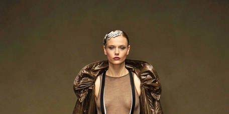 Clothing, Brown, Textile, Style, Leather, Costume design, Fashion, Liver, Beige, Fashion model, 