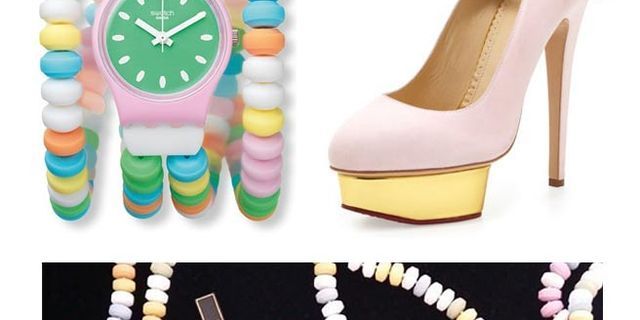 Swatch Candy Watch - Chanel Candy Necklace