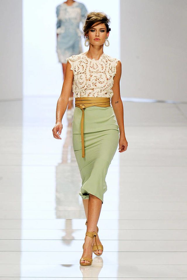 Ermanno Scervino Spring 2012 Runway - Ermanno Scervino Ready-To-Wear ...