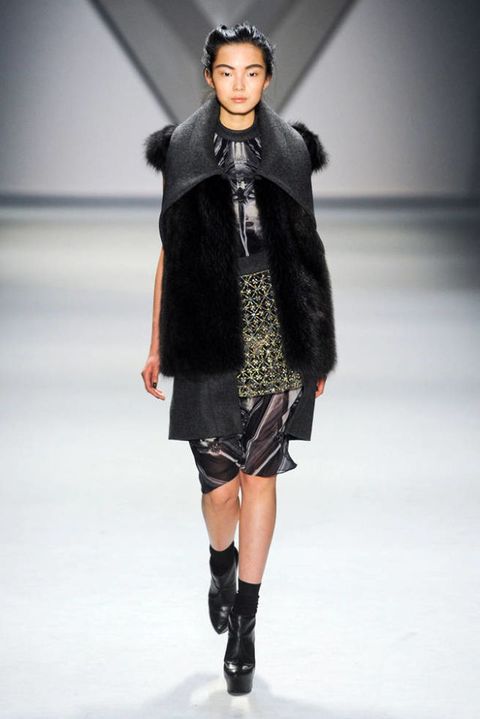 Vera Wang Fall 2012 Runway - Vera Wang Ready-To-Wear Collection