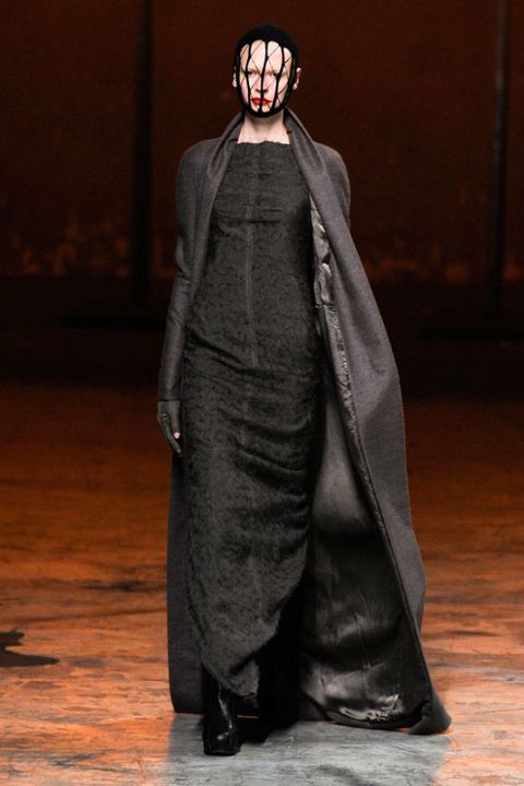 Rick Owens Fall 2012 Runway - Rick Owens Ready-To-Wear Collection