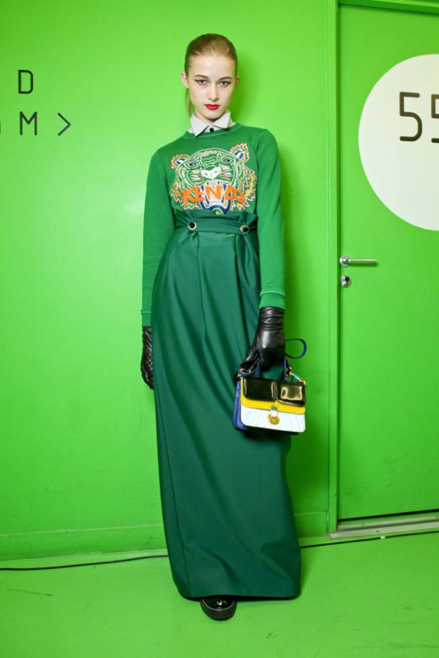 Kenzo Fall 2017 Backstage Ready To Wear Collection