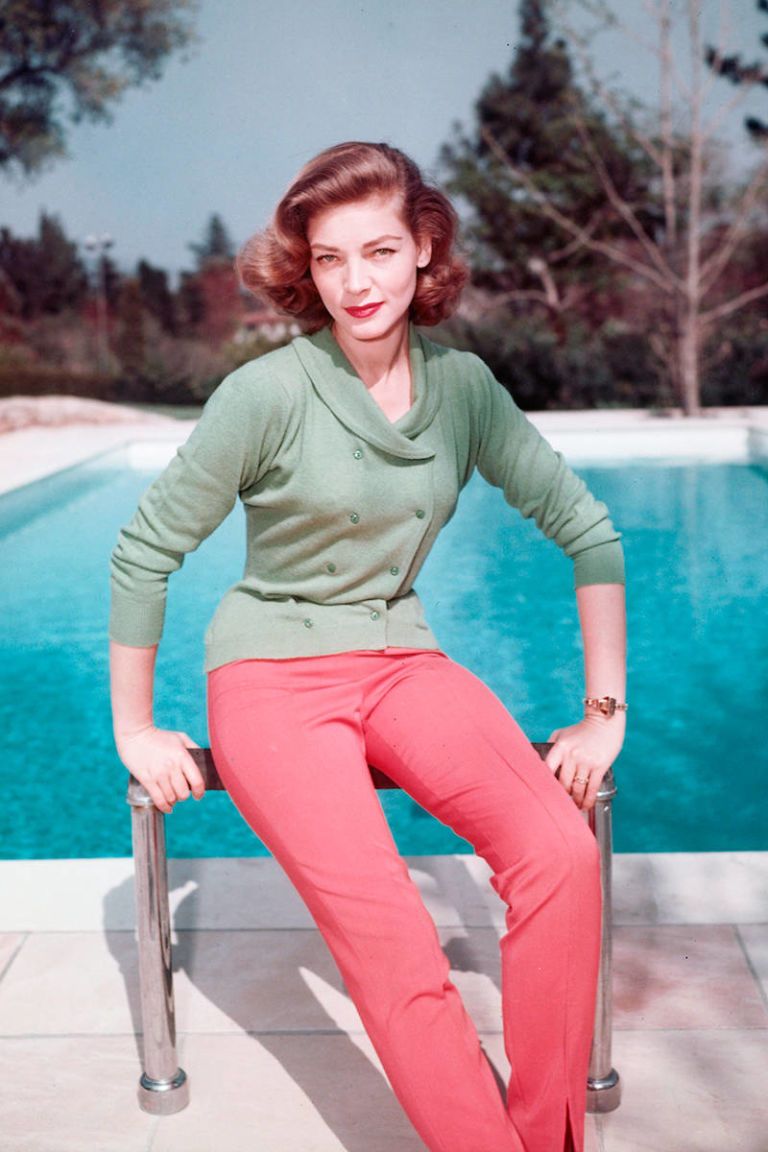 Lauren Bacall's Best Fashion Looks Through The Years - Style Photos Of ...